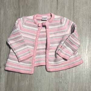 🔥HOST PICK🔥 Gymboree Pink Striped Kids Jacket 12-18M